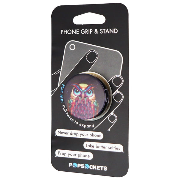 PopSockets Collapsible Grip & Stand for Phones and Tablets - Owl