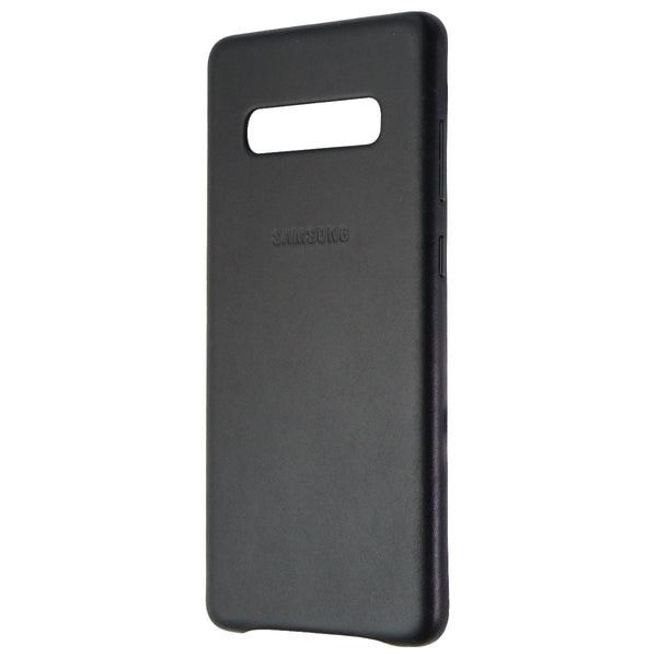 Samsung Official Leather Cover for Samsung Galaxy (S10+) - Black
