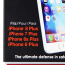 Qmadix Invisible First-Defense 9H Tempered Glass for iPhone 8 Plus/7 Plus Clear