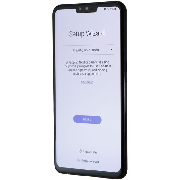 LG V50 ThinQ Smartphone (LM-V450) Verizon Only - 128GB / Aurora Black