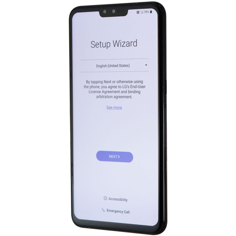 LG V50 ThinQ Smartphone (LM-V450) Verizon Only - 128GB / Aurora Black