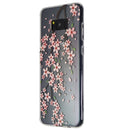 Flavr Flexbile Slim Case for Samsung Galaxy (S8+) - Clear/Pink Blossom Flowers