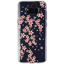 Flavr Flexbile Slim Case for Samsung Galaxy (S8+) - Clear/Pink Blossom Flowers