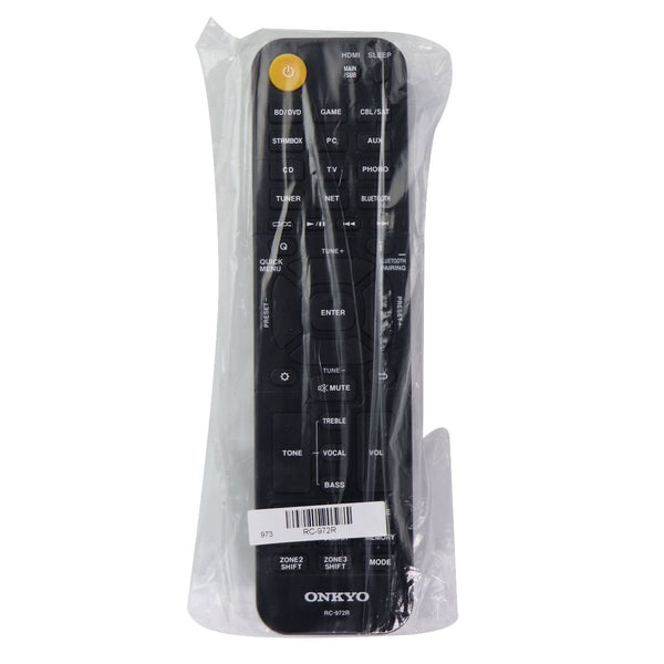 Onkyo OEM Remote Control - Black (RC-972R)