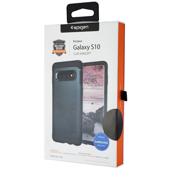 Spigen Slim Armor Series Dual Layer Case for Samsung Galaxy S10 - Metal Slate