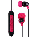 JLab Audio Metal Bluetooth Wireless Rugged Earbuds - Black / Pink