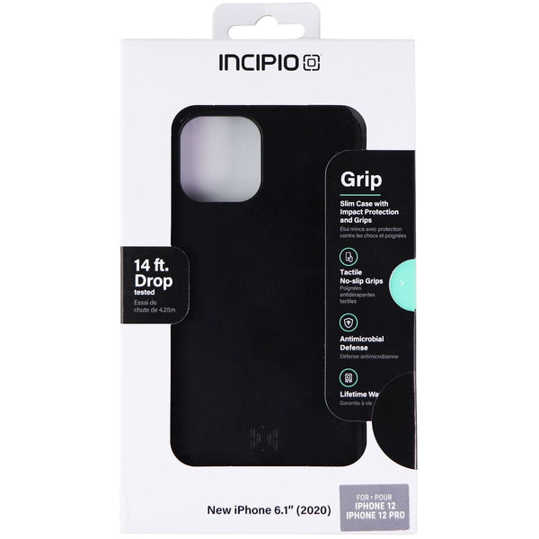 Incipio Grip Protective Case for Apple iPhone 12 Pro / iPhone 12 - Black