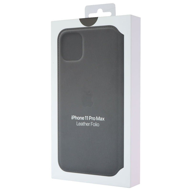 Apple Leather Folio Case for Apple iPhone 11 Pro Max - Black (MX082ZM/A)