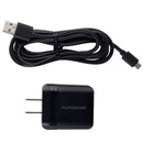 PureGear QC 3.0 (USB) Wall Charger and 5-Foot Micro-USB Cable - Black