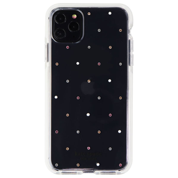 Kate Spade Defensive Hardshell Series Case for iPhone 11 Pro Max - Pin Dot Gems