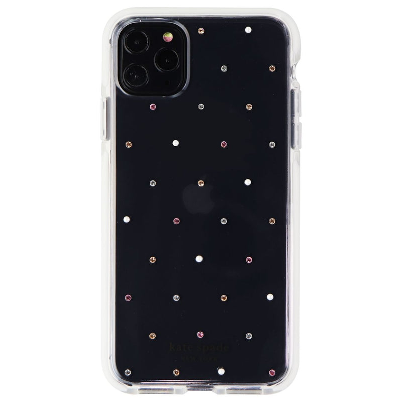 Kate Spade Defensive Hardshell Series Case for iPhone 11 Pro Max - Pin Dot Gems