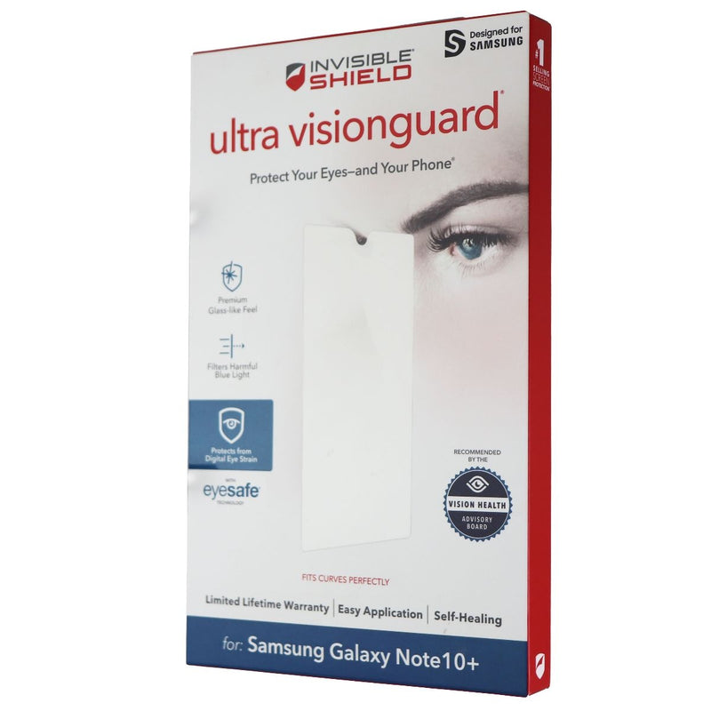 ZAGG Ultra Vision Guard Film Screen Protector for Samsung Note10+ (Plus Model)