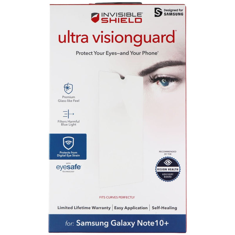 ZAGG Ultra Vision Guard Film Screen Protector for Samsung Note10+ (Plus Model)
