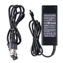 DENAQ - AC Power Adapter for Select Acer Laptops (ADP-905B-BB) - Black