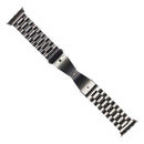 Premium 42mm Stainless Steel Metal Link Band for Apple Watch 42 & 44mm Cases