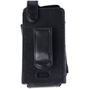 Fitted Case for ANS F30 Flip Phone - Black Leather