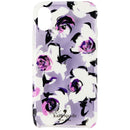 Kate Spade New York Case for iPhone XS and X - Transparent White/Purple Flowers