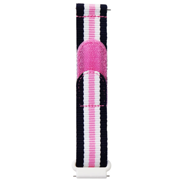 Gizmo Nylon Band for GizmoWatch (X53N3S) - Kids Size - Pink/White/Navy Stripe