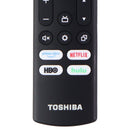 Toshiba Remote Control (CT-RC1US-21) with PrimeVideo/Netflix/HBO/Hulu - Black