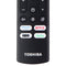 Toshiba Remote Control (CT-RC1US-21) with PrimeVideo/Netflix/HBO/Hulu - Black