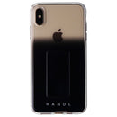 HANDL Black Ombre Case for Apple iPhone XS Max - Black Ombre / Clear / Fade