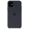 Apple Silicone Case for iPhone 11 Smartphones - Black (MWVU2ZM/A)