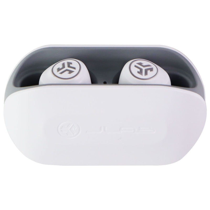 JLab Go Air True Wireless Bluetooth Earbuds + Charging Case - White