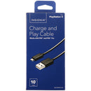 Insignia - 10ft Charge-and-Play Micro USB Cable for DUALSHOCK 4 Controllers