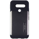 Spigen Slim Armor Series Case with Kickstand for LG Q70 - Gunmetal / Black