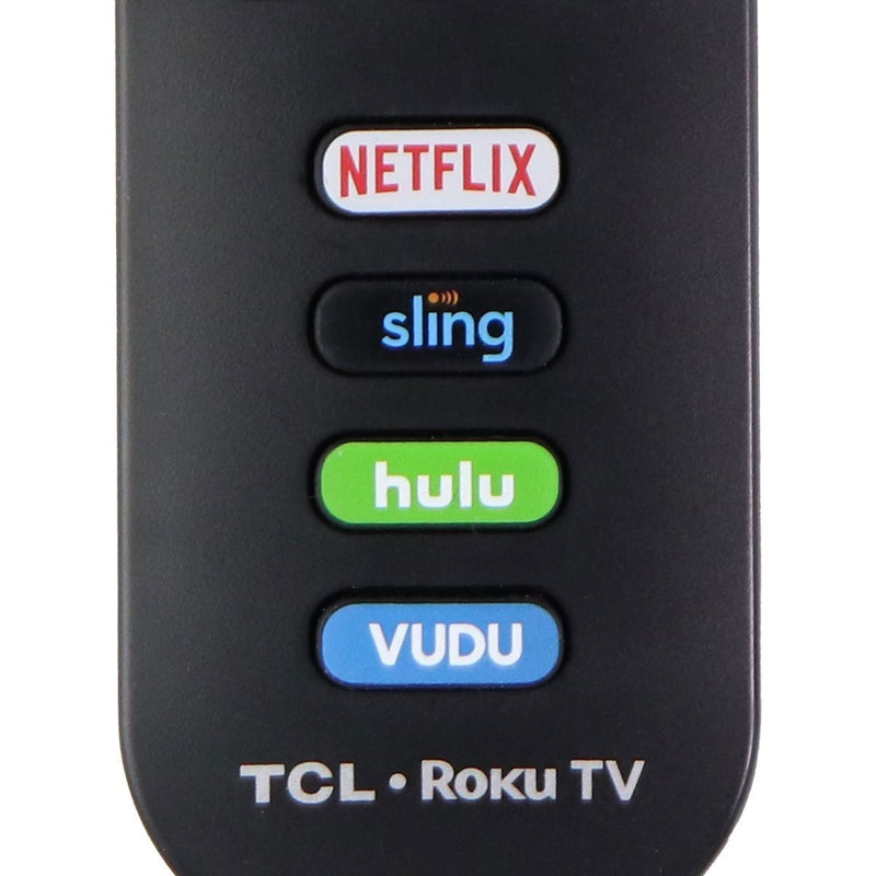 TCL Remote Control (KL2SQQSO) for TCL TVs - Black (Netflix/Sling/Hulu/Vudu)