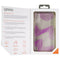 ZAGG Victoria Case for Apple iPhone XR - Clear / Purple Fabric Waves