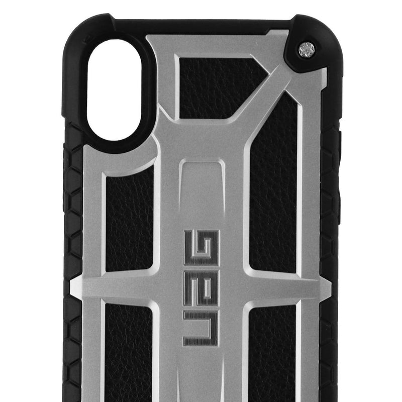 Urban Armor Gear Monarch Series Case Cover for iPhone X 10 - Silver / Black