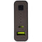 PureGear PureJuice 10,000mAh (2.4A) USB Charger with USB-C Input - Black Metal