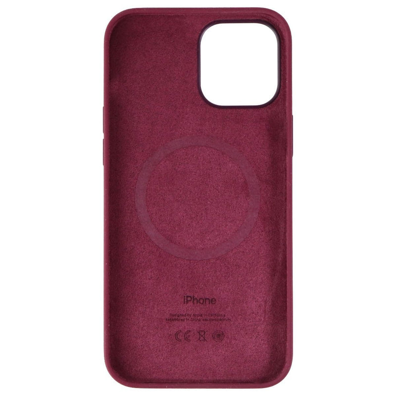 Apple Silicone Case for MagSafe for iPhone 12 Pro Max - Plum