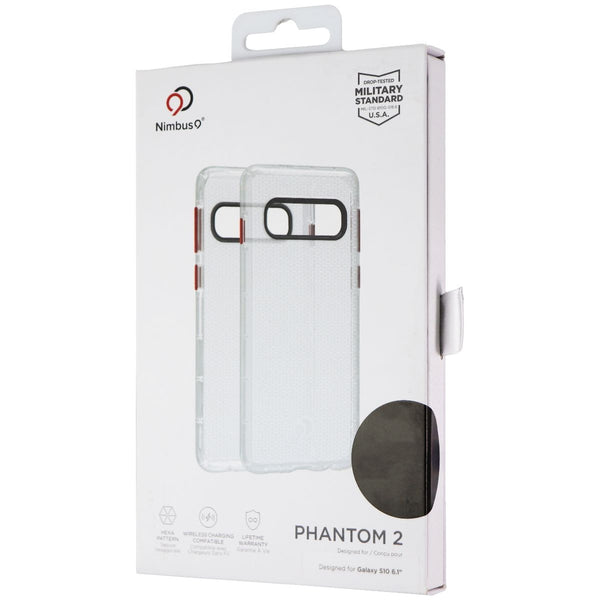 Nimbus9 Phantom 2 Hexa Pattern Case for Samsung Galaxy S10 - Clear