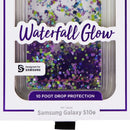 Case-Mate Waterfall Glow Liquid Glitter Case for Galaxy S10e - Purple Glow