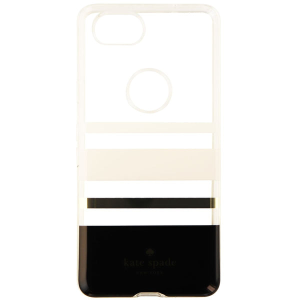 Kate Spade Flexible Hardshell Case for Google Pixel 2 - Clear/Black/White
