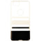 Kate Spade Flexible Hardshell Case for Google Pixel 2 - Clear/Black/White