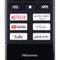 Hisense Remote Control (ERF3J80H) for Select Hisense Systems - Black