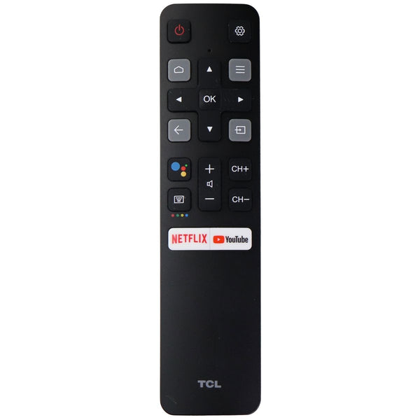 TCL Remote Control (RC802V FNR1) with Netflix and YouTube Keys - Black
