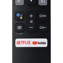 TCL Remote Control (RC802V FNR1) with Netflix and YouTube Keys - Black