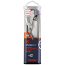 Ventev 4-Foot ChargeSync Alloy (USB-C) to USB Braided Cable - Silver