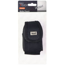 Reiko Premium Rugged Pouch Clip Case for Small Devices - Black