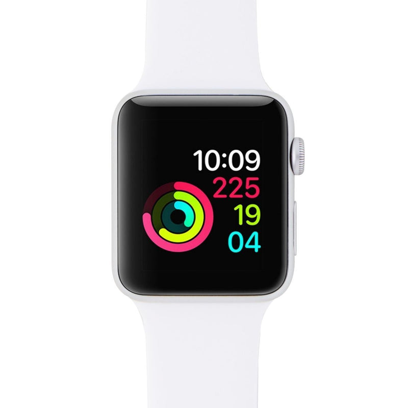 Apple Watch Series 3 (42mm) - A1861 Silver Case & White Sport Band GPS + LTE