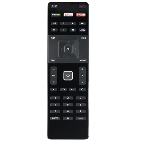 Vizio Remote Control (XRT122) with Amazon/Netflix/iHeart - Black