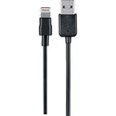 Verizon (CAB10FTLGHT-M) USB Charge & Sync Data Cable for iPhone-Black