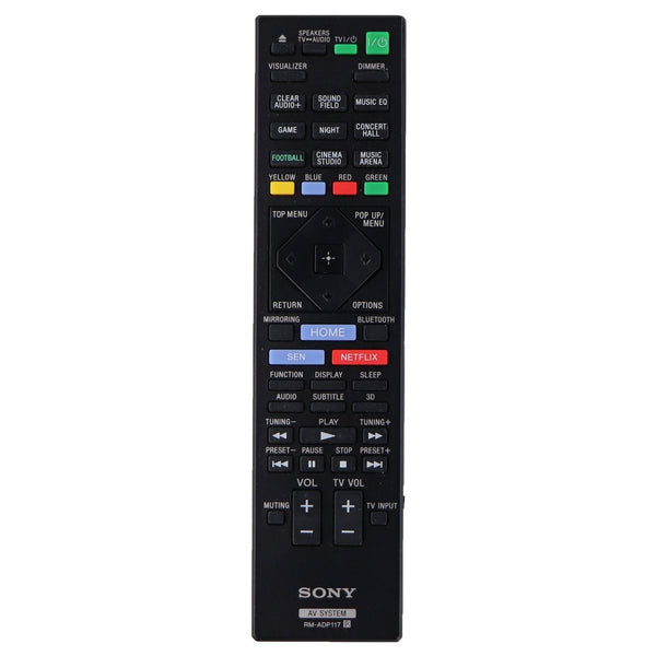 Sony Remote (RM-ADP117) for Select Sony Blu-Ray Home Theater Systems - Black
