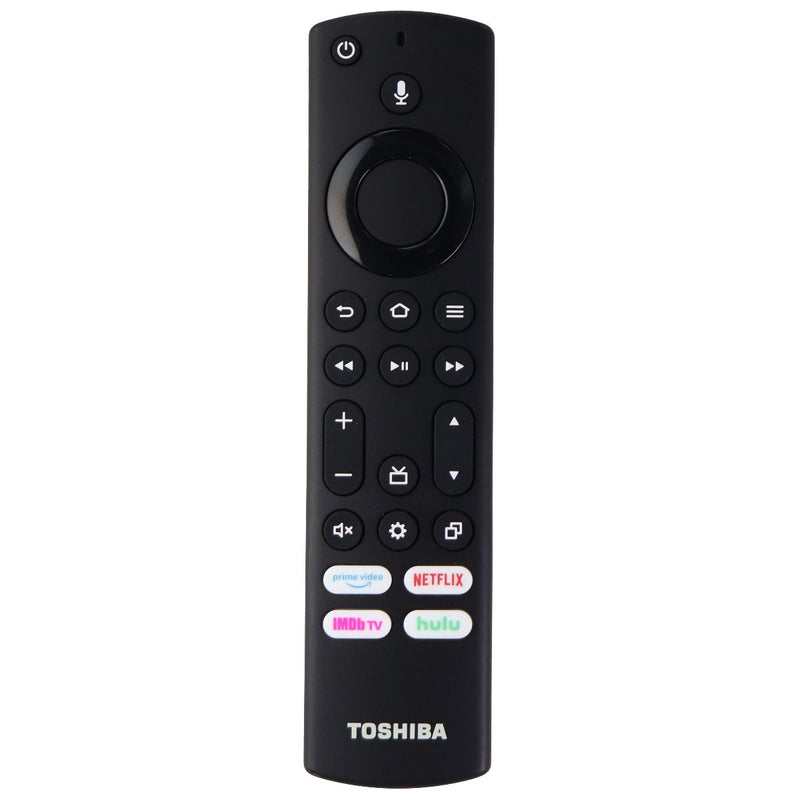 Toshiba Remote (CT-RC1US-21 Rev B) Prime/Netflix/IMDb/Hulu Buttons - Black