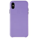 Apple Leather Case for iPhone X & XS Smartphone - Lilac Purple (MVFR2ZM/A)