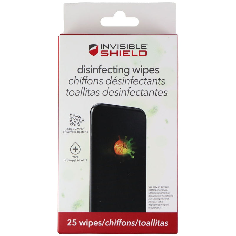 ZAGG Invisible Shield Device Wipes (25 Pack) for Smartphones & Tablets